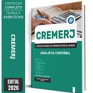 Apostila CREMERJ 2026 - Analista Contábil