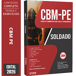 Apostila CBM PE 2026 - Soldado do Corpo de Bombeiros Militar