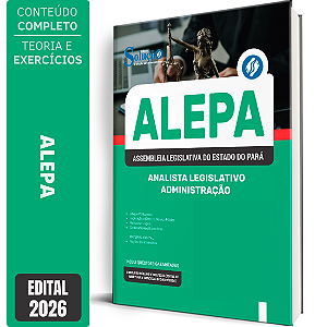 Apostila ALEPA 2026 Analista Legislativo - Administração