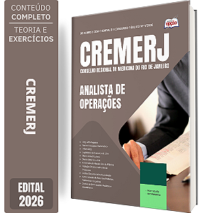 Apostila CREMERJ 2026 - Analista de Operações