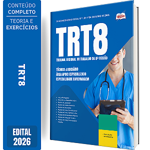 Apostila TRT8 2026 Área Apoio Especializado - Especialidade Enfermagem