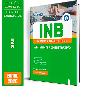 Apostila INB 2026 - Assistente Administrativo