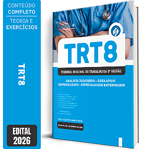 Apostila TRT8 2026 Área Apoio Especializado - Especialidade Enfermagem