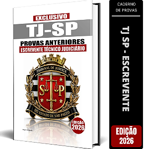 Caderno de Provas TJ SP 2026 - Escrevete