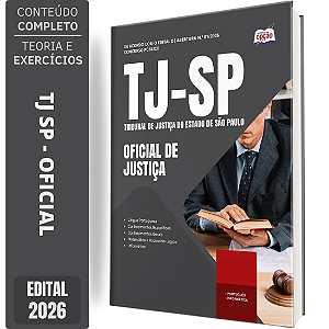 Apostila TJ SP 2026 - Oficial de Justiça