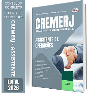 Apostila CREMERJ 2026 - Assistente de Operações