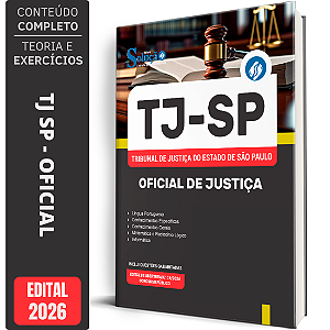 Apostila TJ SP 2026 - Oficial de Justiça