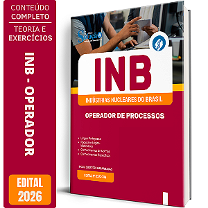 Apostila INB 2026 - Operador de Processos