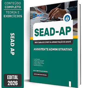 Apostila SEAD AP 2026 - Assistente Administrativo