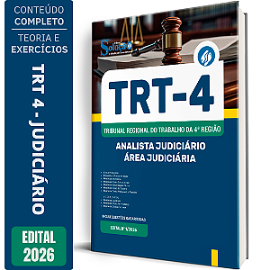 Apostila TRT4 2026 Técnico Judiciário - Área Administrativa