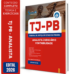 Apostila TJ PB 2026 Analista Judiciário - Contabilidade