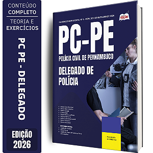Apostila PC PE 2026 - Delegado de Polícia