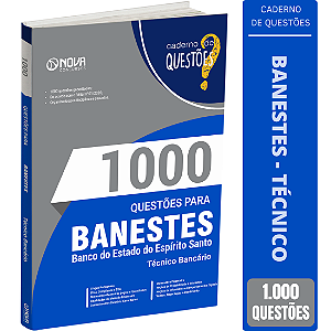 Livro 1000 Questões Gabaritadas para Banestes - Técnico Bancário