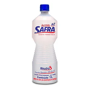 Alcool Safra 46° 1 Litro