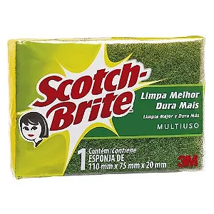 Esponja Scotch-Brite Dupla Face Individual