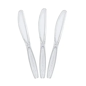 Faca De RefeiÇÃO Cristal (Com 50 Und)