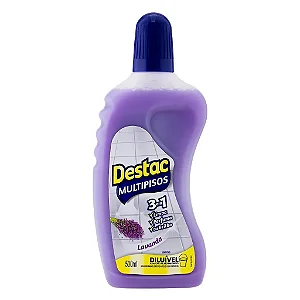 Limpador Destac Multipisos Lavanda 500 Ml 3 Em 1