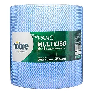Pano Multiuso Nobre 28X300 Azul