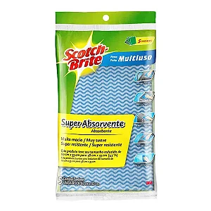 Pano Multiuso Schot Brite C/5 Undidades Azul