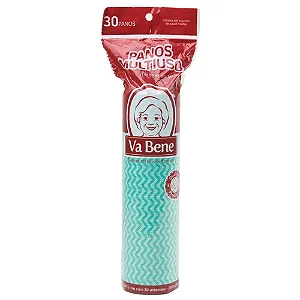 Pano Vabene Rolo 21X29Cm Verde