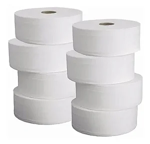 Papel Higiênico Rolão Branco Big Pel 300 Mts C/8