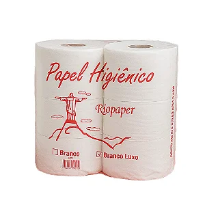 Papel Higiênico Rolão Rio Paper Luxo 300 Mts