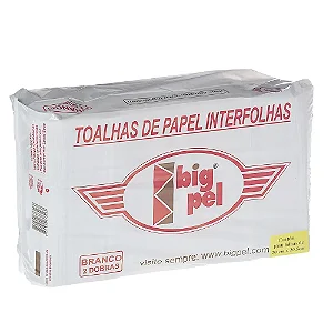 Papel Interfolha Bigpel 20X20,5 Bc.100% C/1000Fls