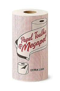 Papel Toalha Bobina Megapel Luxo 20X200 C/6