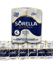 Papel Toalha Sorella Fardo C/12 Pcts
