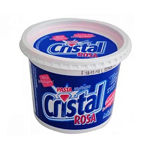 Pasta Cristal Rosa 500 Gr