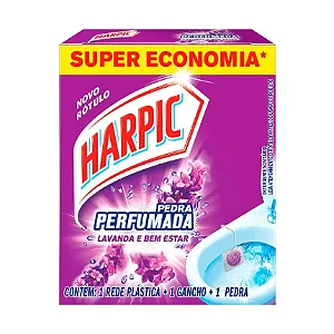 Pedra Sanitaria Harpic Aroma Plus Lavanda 20 G.