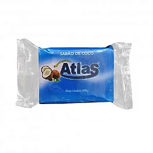 Sabão De Coco Atlas 5X200G