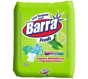 Sabão Em PÓ Barra Fresh 800 Gr