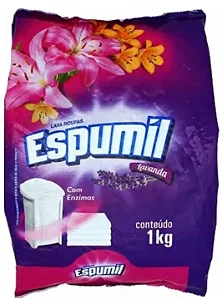Sabão Em Pó Espumil Lavanda 1 Kg