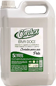 Sabonete Cordex Erva Doce 5 Lts.