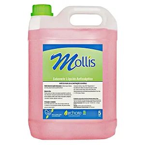 Sabonete Mollis Antisséptico 5 Lt