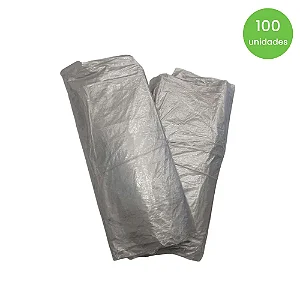 Saco De Lixo Itaquiti 200L Transparente Leve C/100
