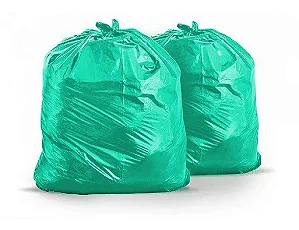 Saco De Lixo Rr Limp 200 Verde Leve C/100