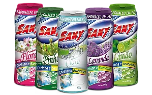 Sapólio Em Pó Pinho Sany 300Gr