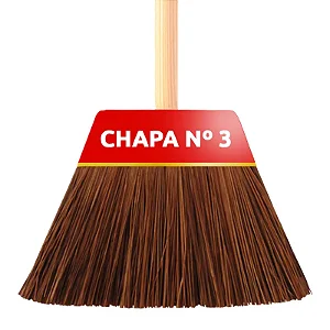Vassoura Piacava Chapa Coral N: 3