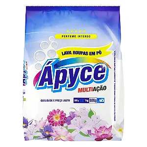Sabão Em Pó Ápyce Multiação 800 Gr