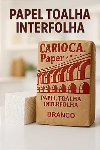 Papel Interfolha Carioca Paper Branco 20x21