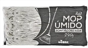 Refil Mop Úmido Algodao Ponta Cortada Nobre 290g