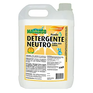 Detergente Neutro Concentrado Maranso 5 LT