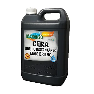 Cera Maranso Brilho Instantaneo Mais Brilho Preta 5Lt