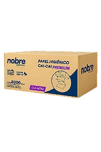 Papel Higiênico Cai Cai F. Dupla Nobre C/ 8000 fls