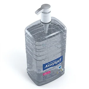 Alcool Gel Asseptgel Cristal 1,7 Kg C/Valvula