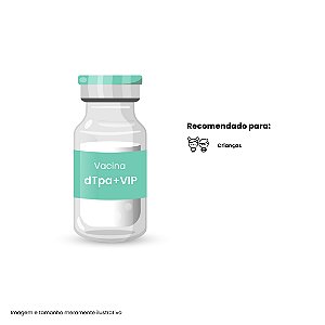 Vacina para Prevenção da Tríplice Bacteriana Acelular (DTPA) + Poliomielite (IPV) - Por Dose