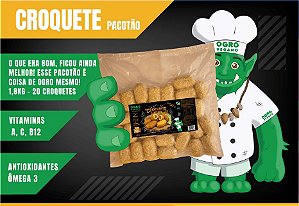 Pacotão de Croquete 1.800kg (pacote com 20 unidades)