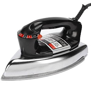 Ferro Black & Decker A Seco VFA1110TM2 Preto - 127V